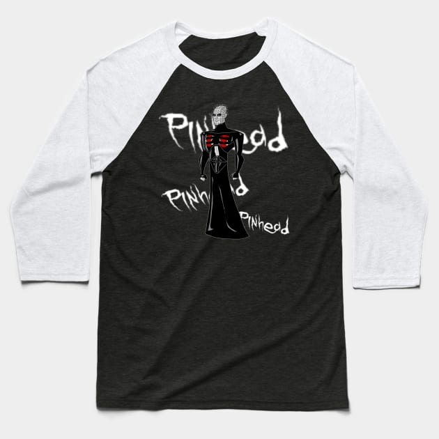 Pinhead Baseball T-Shirt by AndrewKennethArt